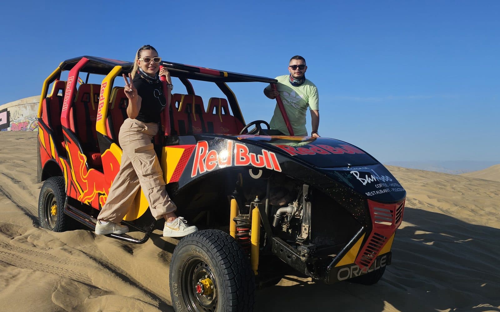 El buggy en las dunas del desierto de Ica, 6 de junio de 2026